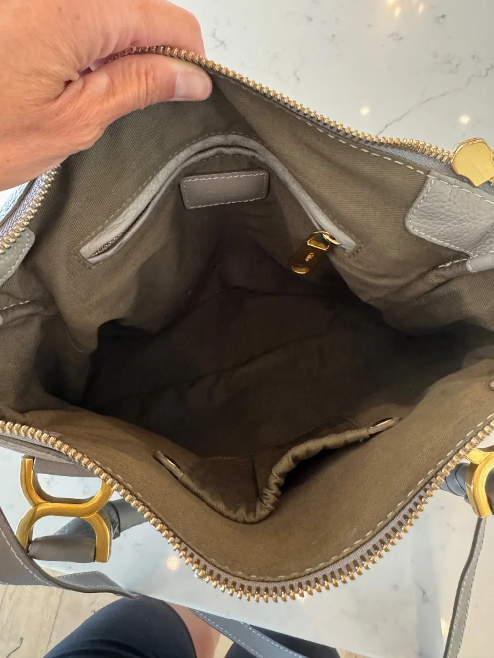 CHLOÉ Marcie Medium Leather Satchel